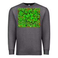 Charcoal Heather shamrock bomb Premium Sweatshirt - AdoDesignShop