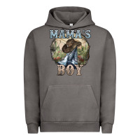 Pigment Tornado mamas boy western cowboy boots cactus Urban Hoodie - NancyCooperArtShop