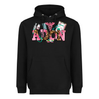 Black adon nurse Heavyweight Hoodie - AdoDesignShop