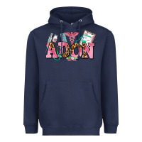 Navy adon nurse Heavyweight Hoodie - AdoDesignShop