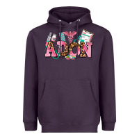 Plum adon nurse Heavyweight Hoodie - AdoDesignShop