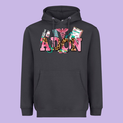 Adon Nurse Heavyweight Hoodie Designed By Adodesignshop