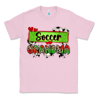 Bubblegum Pink soccer grandma with leopard Classic Tee - Zillion Design Studio