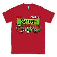 Red soccer grandma with leopard Classic Tee - Zillion Design Studio