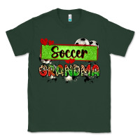 Sports Green soccer grandma with leopard Classic Tee - Zillion Design Studio
