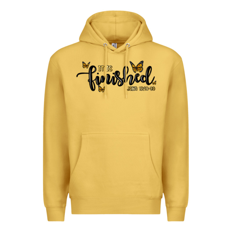 It Is Finished Premium Hoodie by MaliasSmallBusiness | Teevron