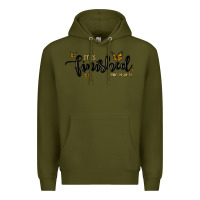 Army Green it is finished Premium Hoodie - MaliasSmallBusiness