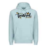 Blue Mist it is finished Premium Hoodie - MaliasSmallBusiness