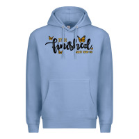 Colony Blue it is finished Premium Hoodie - MaliasSmallBusiness