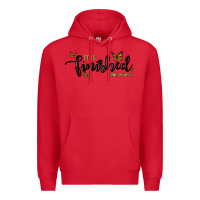 Red it is finished Premium Hoodie - MaliasSmallBusiness