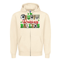 Sandshell busy raising ballers soccer Zipper Hoodie - Zillion Design Studio