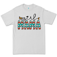 Dove Grey girl mama Premium Tee - CowhideDigitalArt