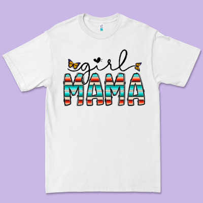 Girl Mama Premium Tee Designed By Cowhidedigitalart