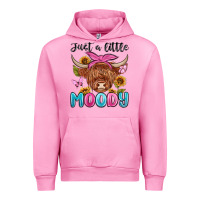 Fuchsia Pink just a little moody Urban Hoodie - MaliasSmallBusiness