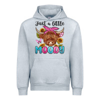 Heather Grey just a little moody Urban Hoodie - MaliasSmallBusiness