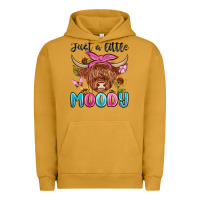 Pigment Peanut Butter just a little moody Urban Hoodie - MaliasSmallBusiness