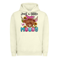 Pigment Pistachio just a little moody Urban Hoodie - MaliasSmallBusiness