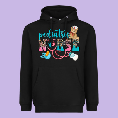 Pediatric Nurse Heavyweight Hoodie Designed By Adodesignshop