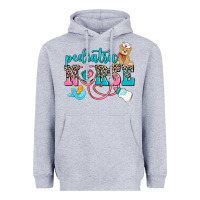 Heather Grey pediatric nurse Heavyweight Hoodie - AdoDesignShop