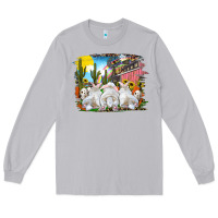 Moon Dust Easter Farm With Bunnies Long Sleeve Tee - RanaPortraitStore