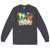 Smoke Easter Farm With Bunnies Long Sleeve Tee - RanaPortraitStore