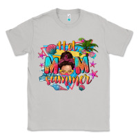 Moon Dust hot mom summer with messy bun Classic Tee - texasbilliewilder