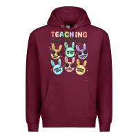 Burgundy teahing my favorite peeps malia Premium Hoodie - MaliasSmallBusiness