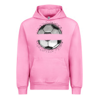 Fuchsia Pink custom soccer Urban Hoodie - MaliasSmallBusiness
