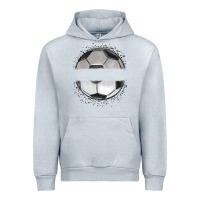 Heather Grey custom soccer Urban Hoodie - MaliasSmallBusiness