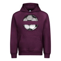 Mauve Wine custom soccer Urban Hoodie - MaliasSmallBusiness