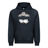 Navy custom soccer Urban Hoodie - MaliasSmallBusiness