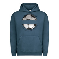 Pigment Midnight Navy custom soccer Urban Hoodie - MaliasSmallBusiness