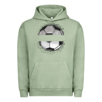 Pigment Oil Green custom soccer Urban Hoodie - MaliasSmallBusiness