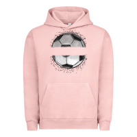 Pigment Salmon custom soccer Urban Hoodie - MaliasSmallBusiness