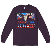 Plum American junkie Long Sleeve Tee - Zillion Design Studio
