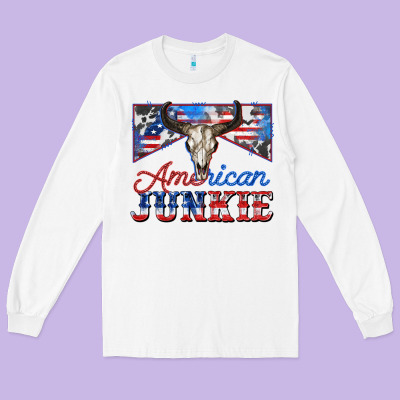 American Junkie Long Sleeve Tee Designed By Zillion Design Studio
