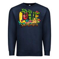 Navy love summer Premium Sweatshirt - Jasminsmagicworld