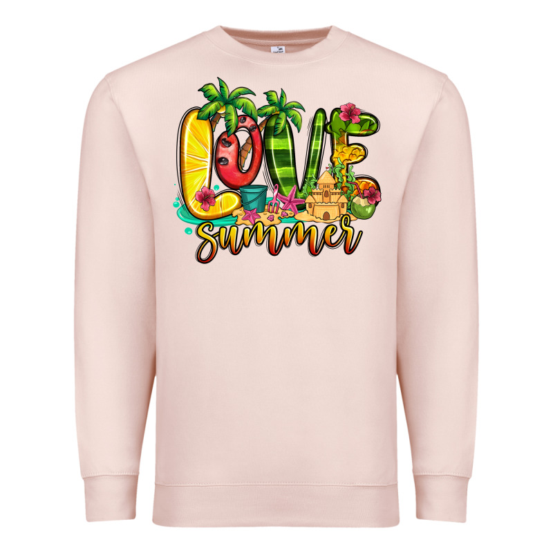 Love Summer Premium Sweatshirt by Jasminsmagicworld | Teevron