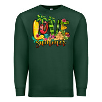 Sports Green love summer Premium Sweatshirt - Jasminsmagicworld