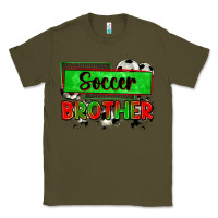 Army Green soccer brother Classic Tee - Zillion Design Studio