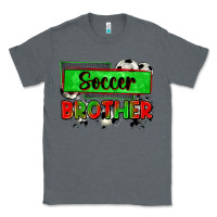 Charcoal Heather soccer brother Classic Tee - Zillion Design Studio