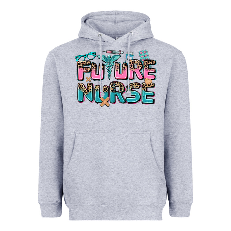 Future Nurse Heavyweight Hoodie by AdoDesignShop | Teevron
