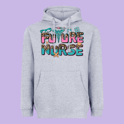 Future Nurse Heavyweight Hoodie Designed By Adodesignshop