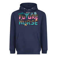 Navy future nurse Heavyweight Hoodie - AdoDesignShop