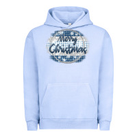 Pigment Grape Ice merry christmas blue Urban Hoodie - MaliasSmallBusiness