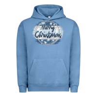 Pigment Pebble Blue merry christmas blue Urban Hoodie - MaliasSmallBusiness