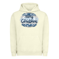 Pigment Pistachio merry christmas blue Urban Hoodie - MaliasSmallBusiness