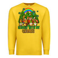 Lemon hangin with my gnomes with rainbow Premium Sweatshirt - AdoDesignShop