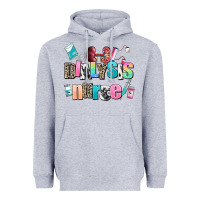 Heather Grey dialysis nurse Heavyweight Hoodie - AdoDesignShop