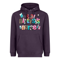 Plum dialysis nurse Heavyweight Hoodie - AdoDesignShop